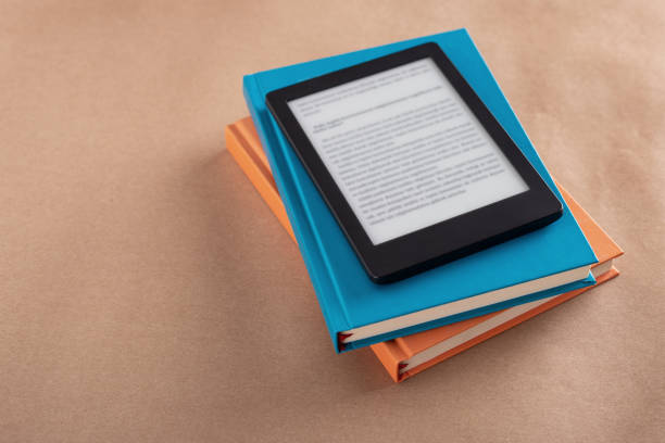 Ebook manuscript draft displayed on tablet with writing notes
